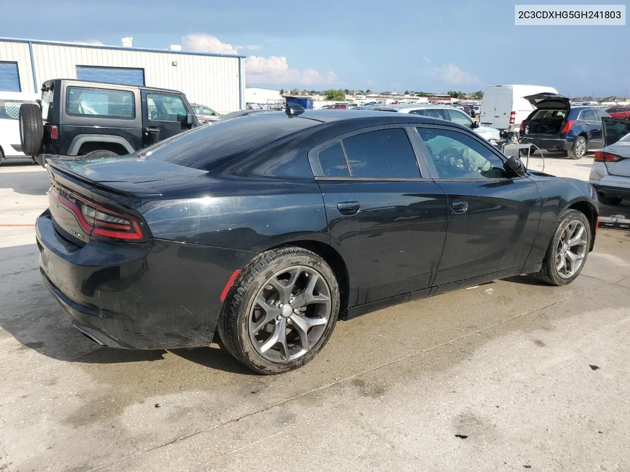 2016 Dodge Charger Sxt VIN: 2C3CDXHG5GH241803 Lot: 70598404