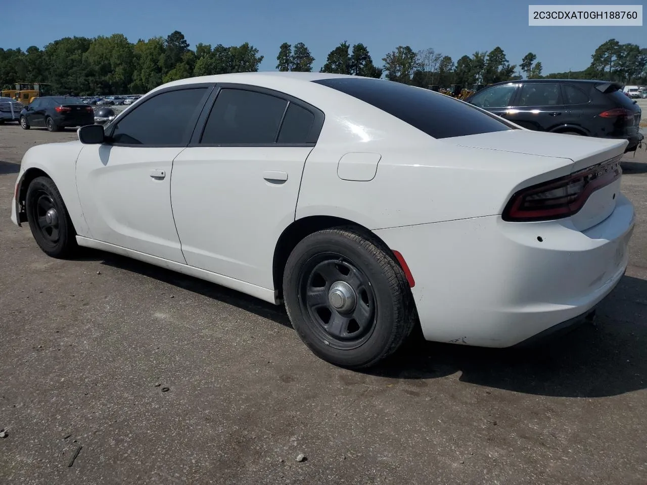 2C3CDXAT0GH188760 2016 Dodge Charger Police