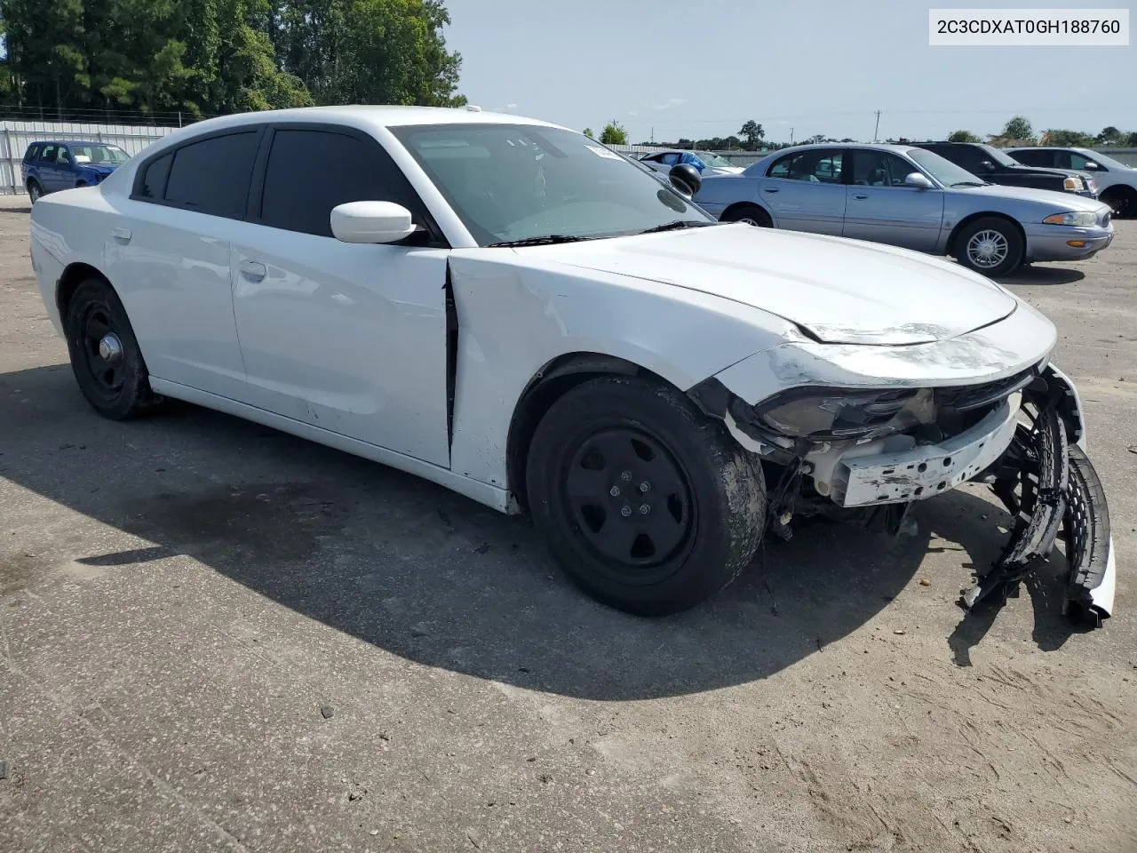 2C3CDXAT0GH188760 2016 Dodge Charger Police