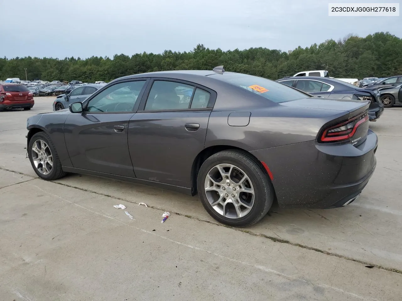 2016 Dodge Charger Sxt VIN: 2C3CDXJG0GH277618 Lot: 70872934