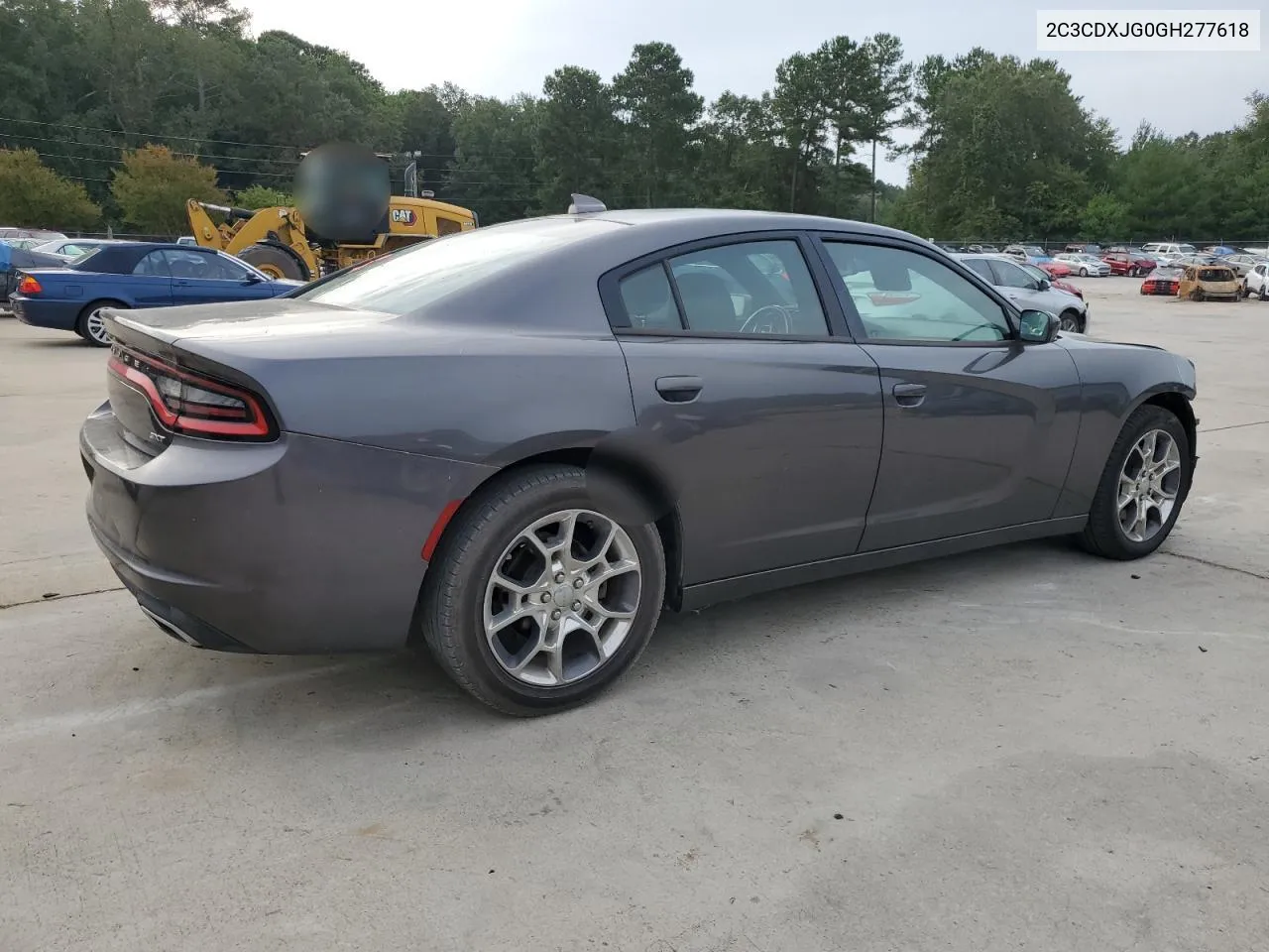 2016 Dodge Charger Sxt VIN: 2C3CDXJG0GH277618 Lot: 70872934