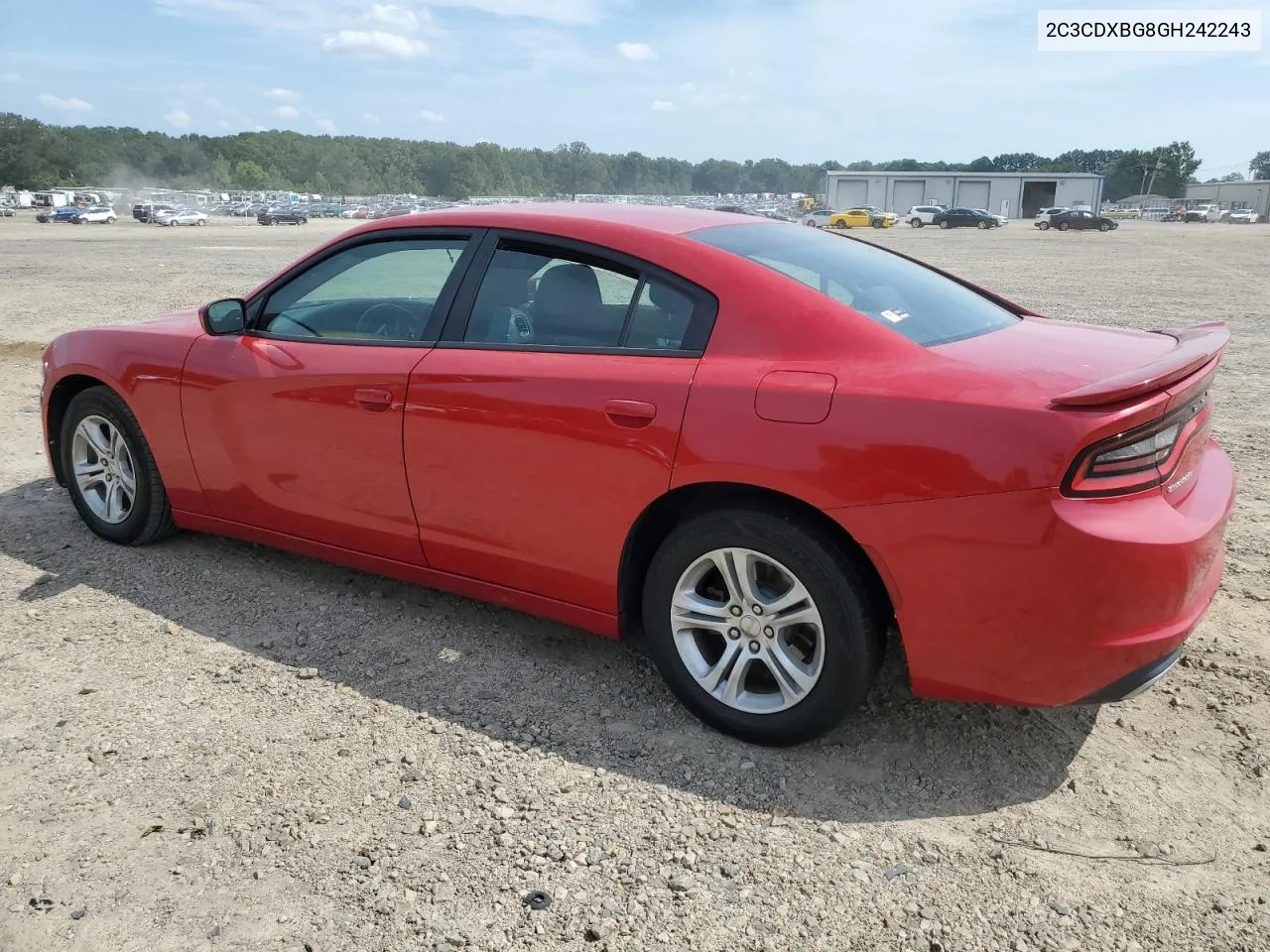 2016 Dodge Charger Se VIN: 2C3CDXBG8GH242243 Lot: 71101474