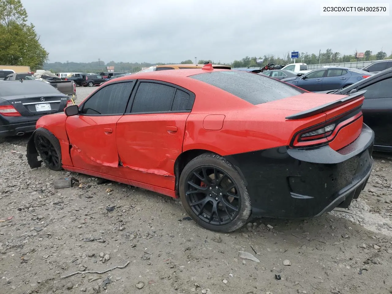 2016 Dodge Charger R/T VIN: 2C3CDXCT1GH302570 Lot: 71210484