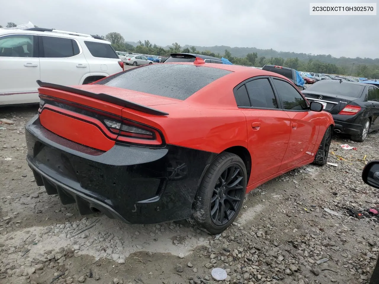 2016 Dodge Charger R/T VIN: 2C3CDXCT1GH302570 Lot: 71210484