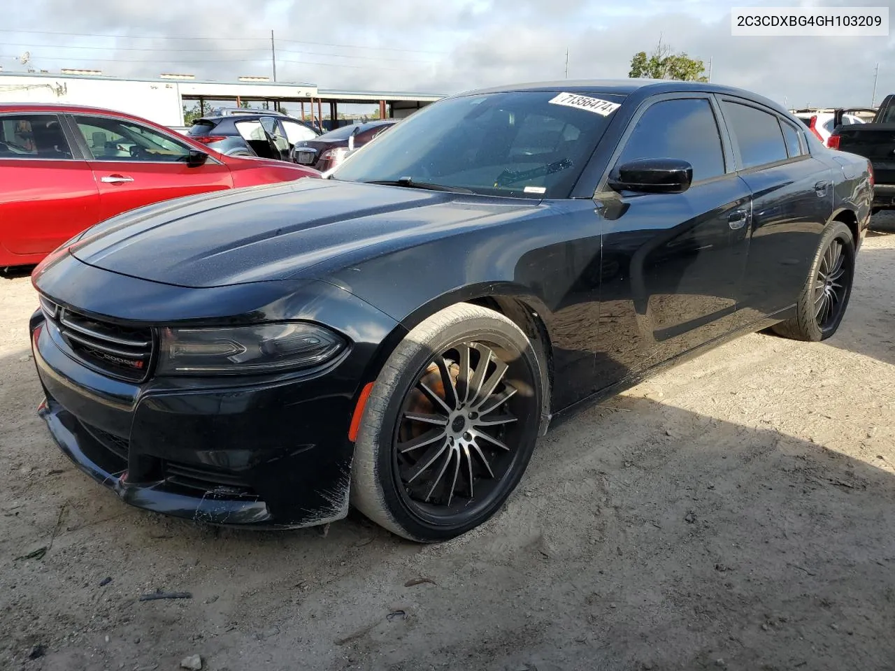 2C3CDXBG4GH103209 2016 Dodge Charger Se