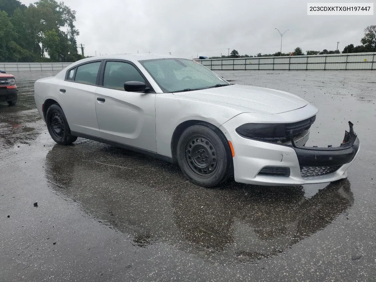 2016 Dodge Charger Police VIN: 2C3CDXKTXGH197447 Lot: 71394394