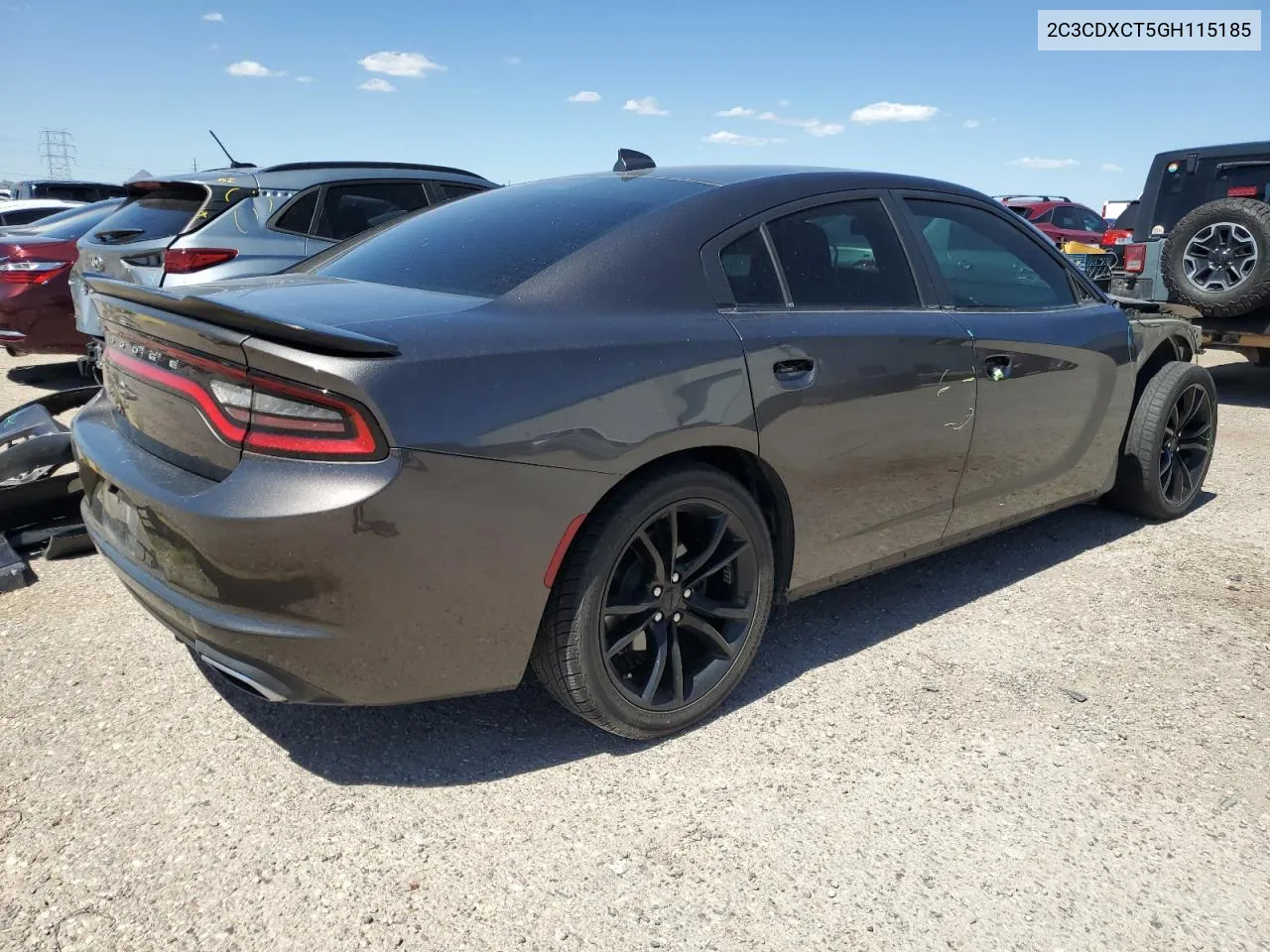 2C3CDXCT5GH115185 2016 Dodge Charger R/T