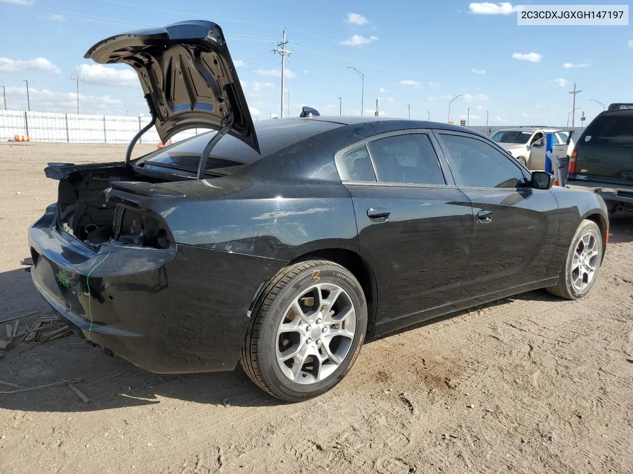 2016 Dodge Charger Sxt VIN: 2C3CDXJGXGH147197 Lot: 71712924