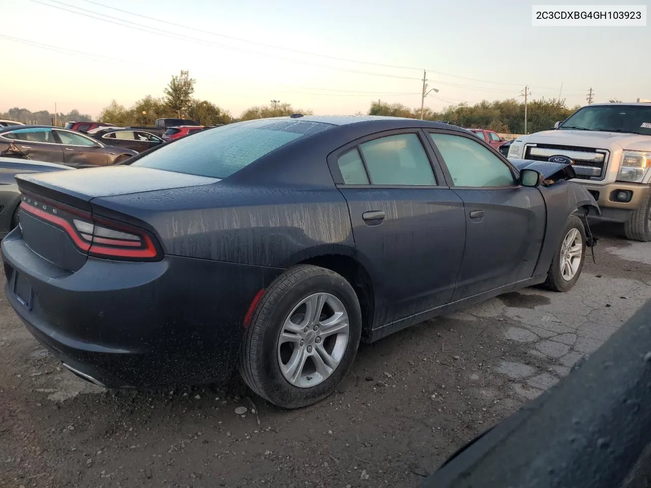 2016 Dodge Charger Se VIN: 2C3CDXBG4GH103923 Lot: 71735934