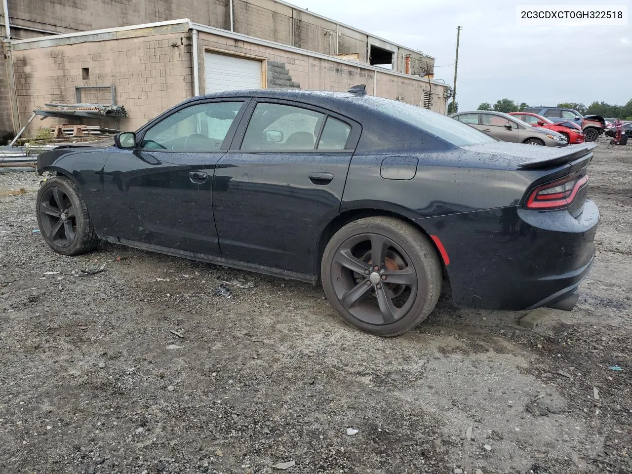 2016 Dodge Charger R/T VIN: 2C3CDXCT0GH322518 Lot: 71806654