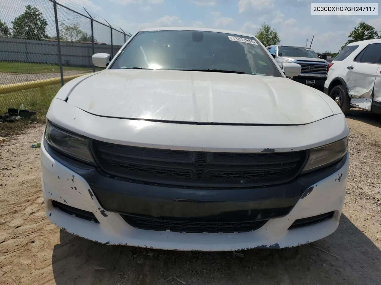 2C3CDXHG7GH247117 2016 Dodge Charger Sxt