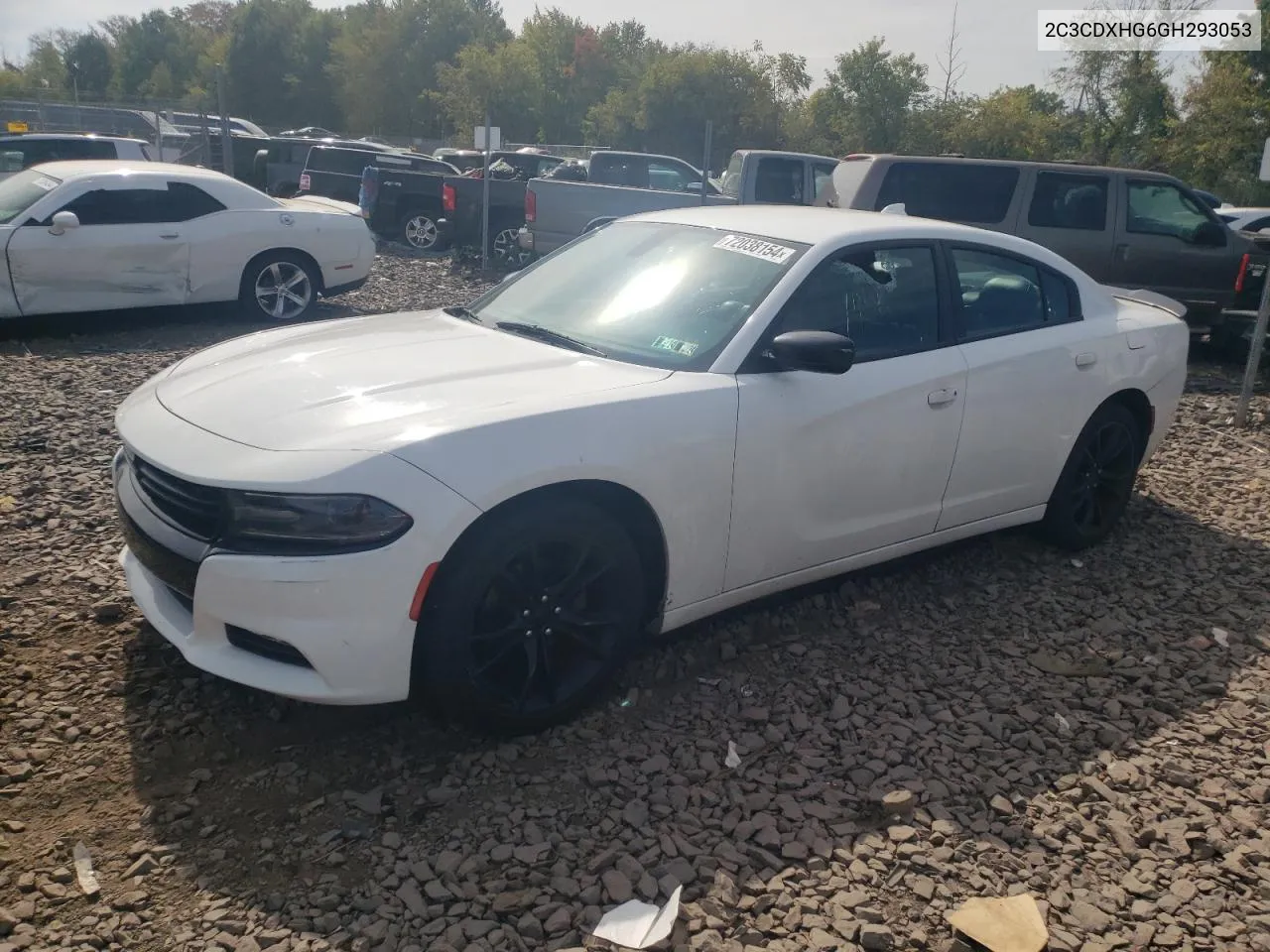 2C3CDXHG6GH293053 2016 Dodge Charger Sxt