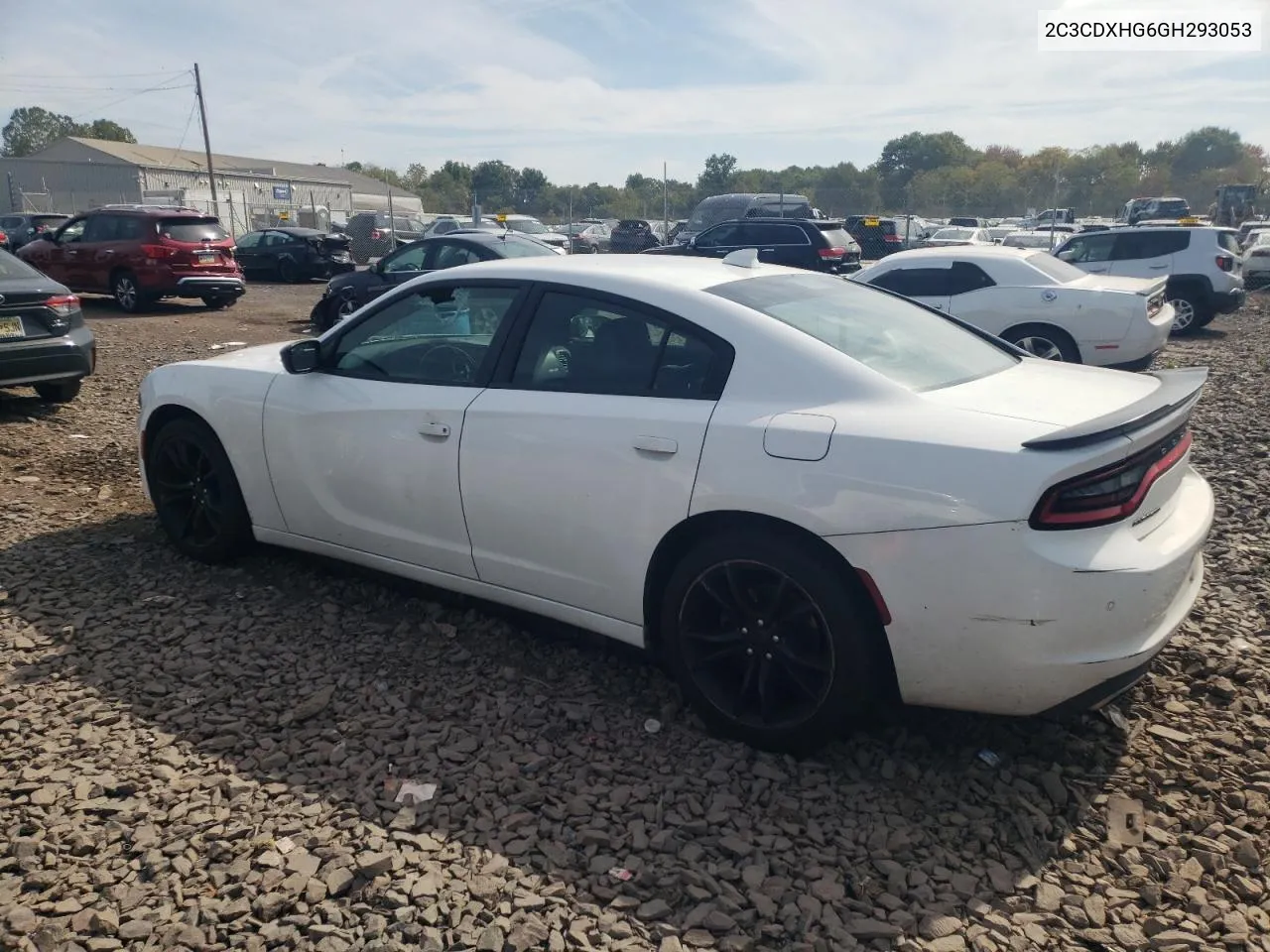 2016 Dodge Charger Sxt VIN: 2C3CDXHG6GH293053 Lot: 72038154