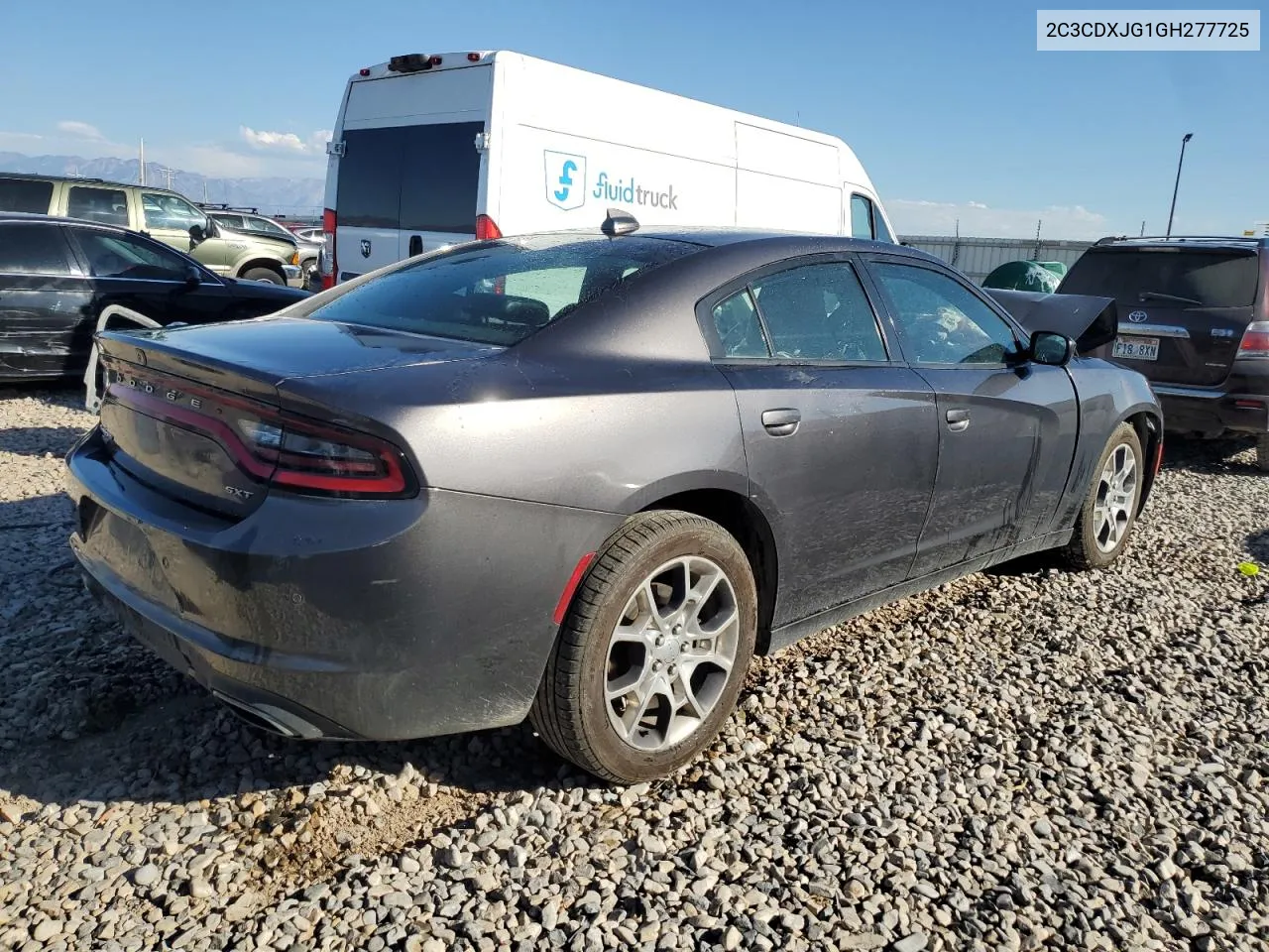 2016 Dodge Charger Sxt VIN: 2C3CDXJG1GH277725 Lot: 72043604