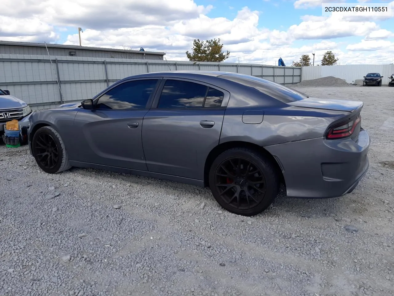 2C3CDXAT8GH110551 2016 Dodge Charger Police