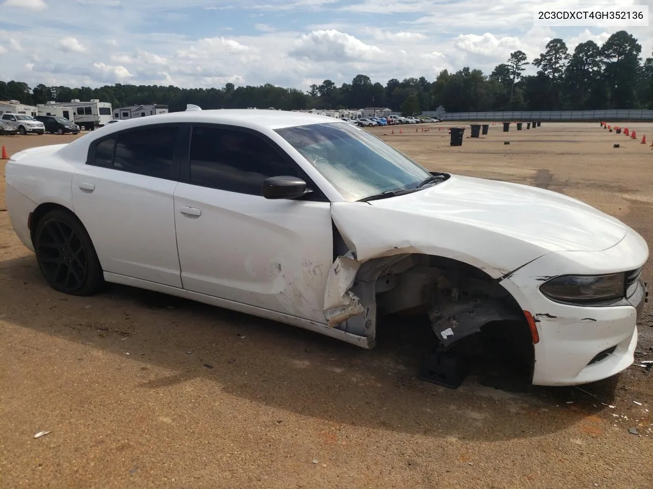 2016 Dodge Charger R/T VIN: 2C3CDXCT4GH352136 Lot: 72387754