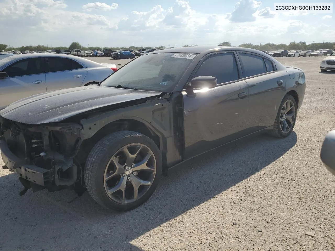 2016 Dodge Charger Sxt VIN: 2C3CDXHG0GH133282 Lot: 72428984