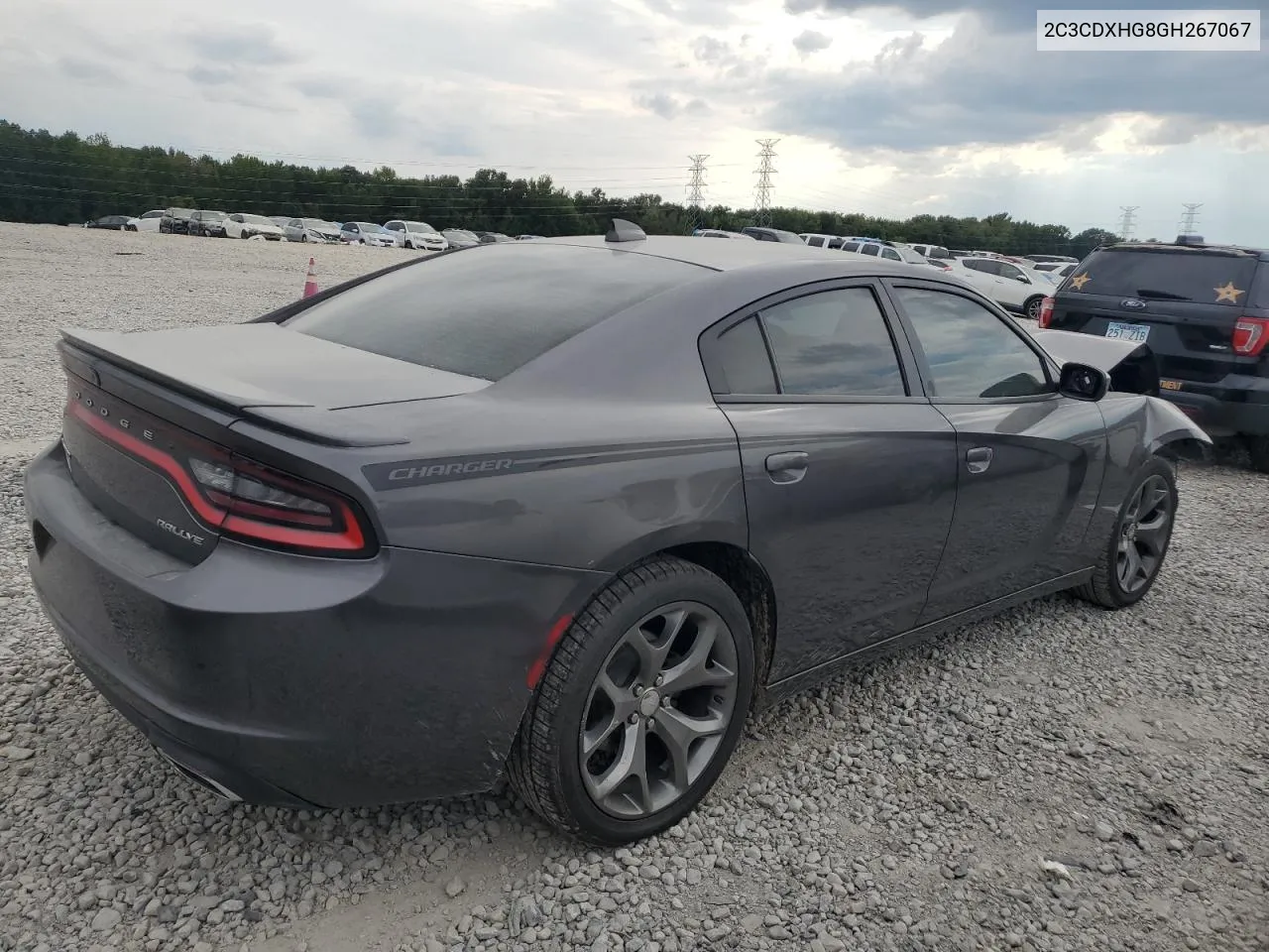 2C3CDXHG8GH267067 2016 Dodge Charger Sxt