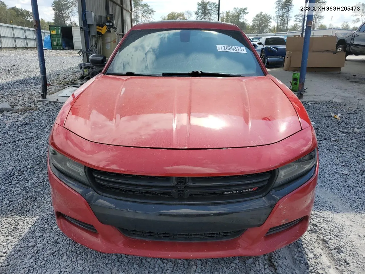 2C3CDXHG6GH205473 2016 Dodge Charger Sxt