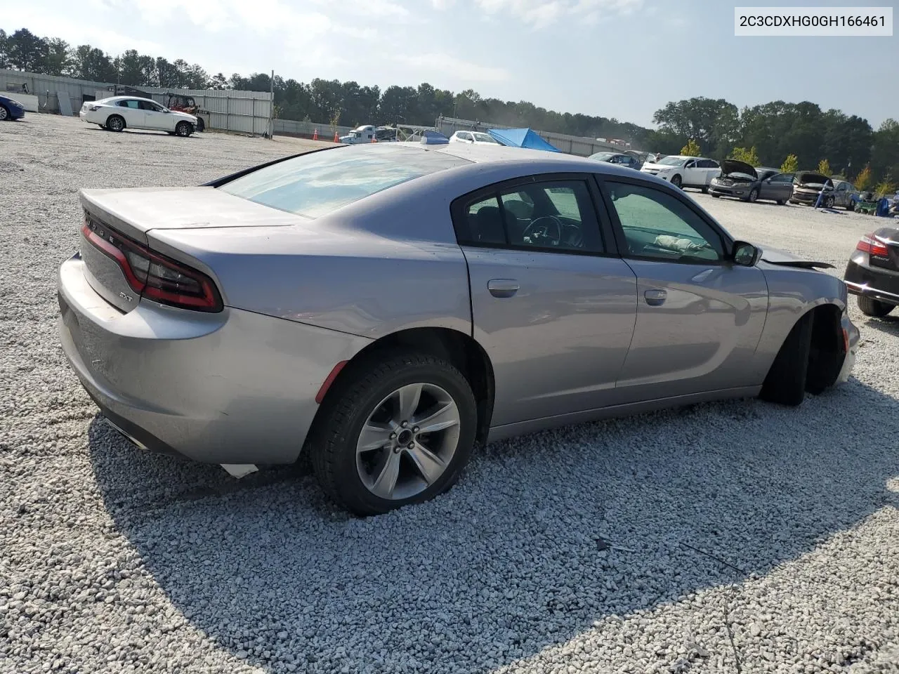 2016 Dodge Charger Sxt VIN: 2C3CDXHG0GH166461 Lot: 72781314