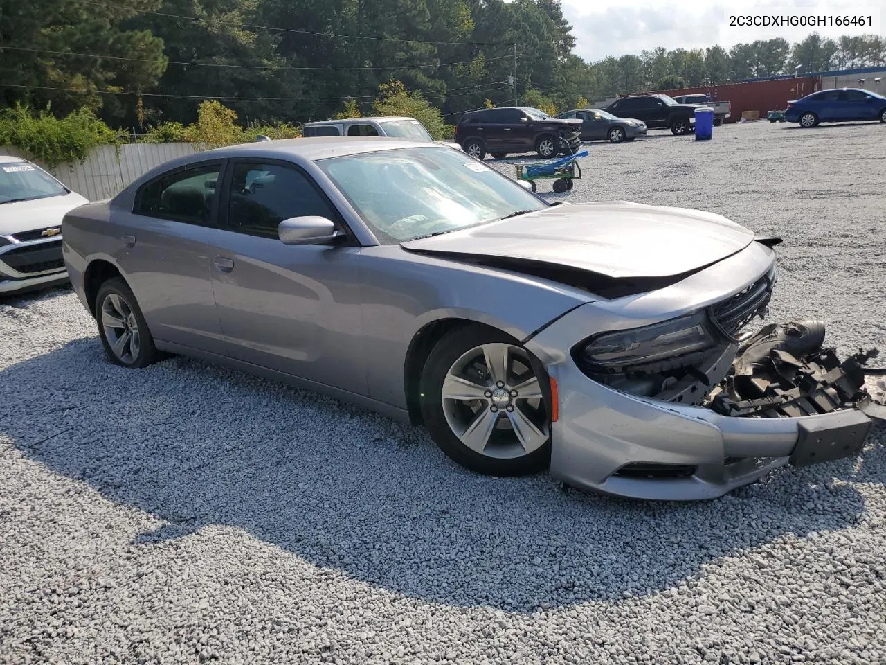 2016 Dodge Charger Sxt VIN: 2C3CDXHG0GH166461 Lot: 72781314