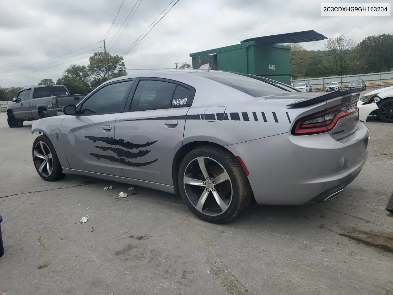 2016 Dodge Charger Sxt VIN: 2C3CDXHG9GH163204 Lot: 72979224