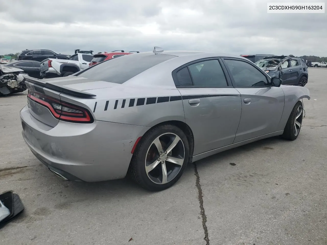 2016 Dodge Charger Sxt VIN: 2C3CDXHG9GH163204 Lot: 72979224