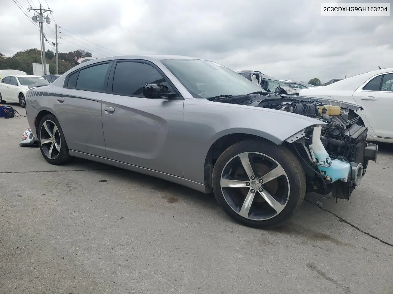 2016 Dodge Charger Sxt VIN: 2C3CDXHG9GH163204 Lot: 72979224