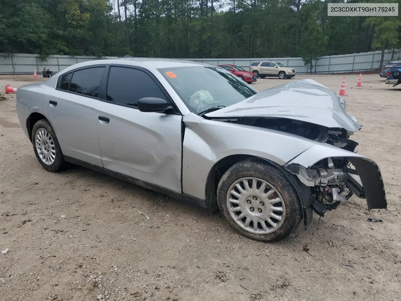 2016 Dodge Charger Police VIN: 2C3CDXKT9GH175245 Lot: 73036354