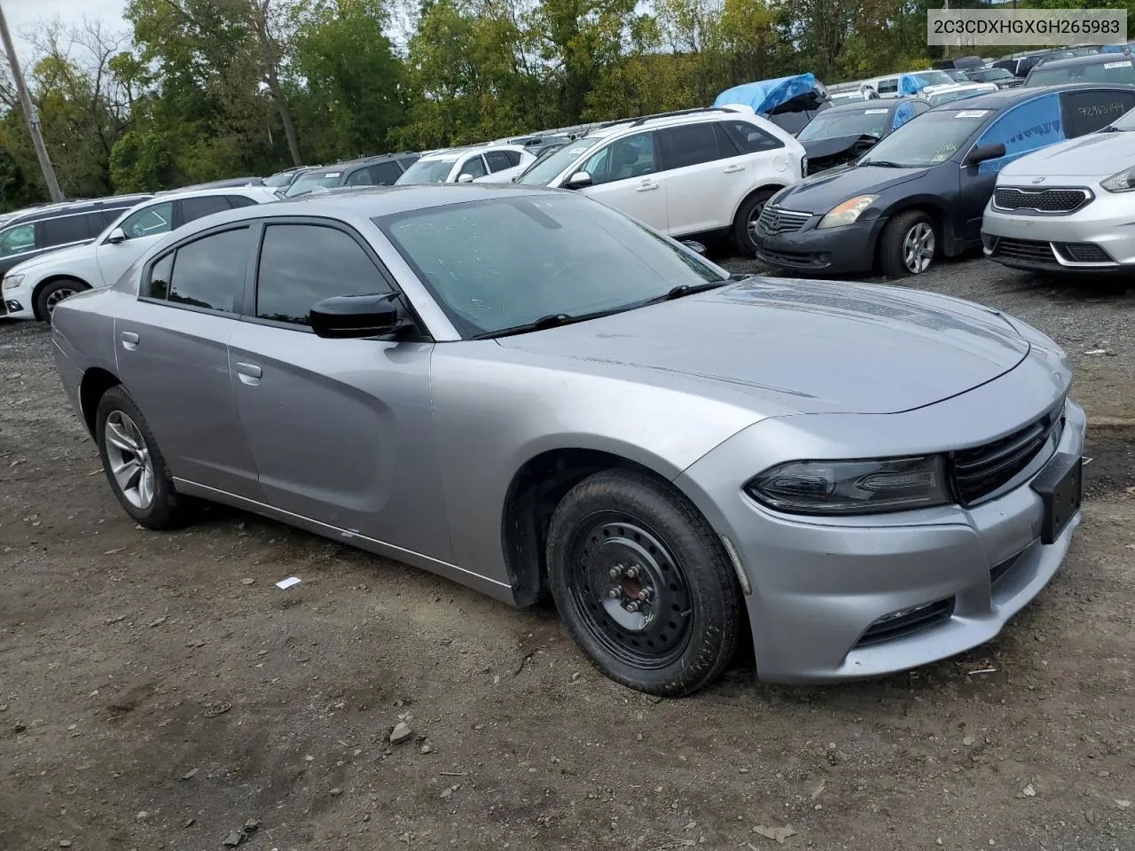 2016 Dodge Charger Sxt VIN: 2C3CDXHGXGH265983 Lot: 73173884