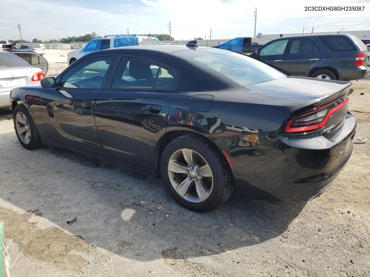 2016 Dodge Charger Sxt VIN: 2C3CDXHG8GH235087 Lot: 73287884