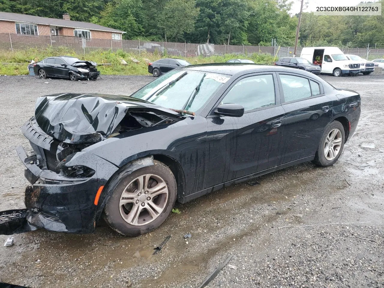 2016 Dodge Charger Se VIN: 2C3CDXBG4GH122763 Lot: 73559754