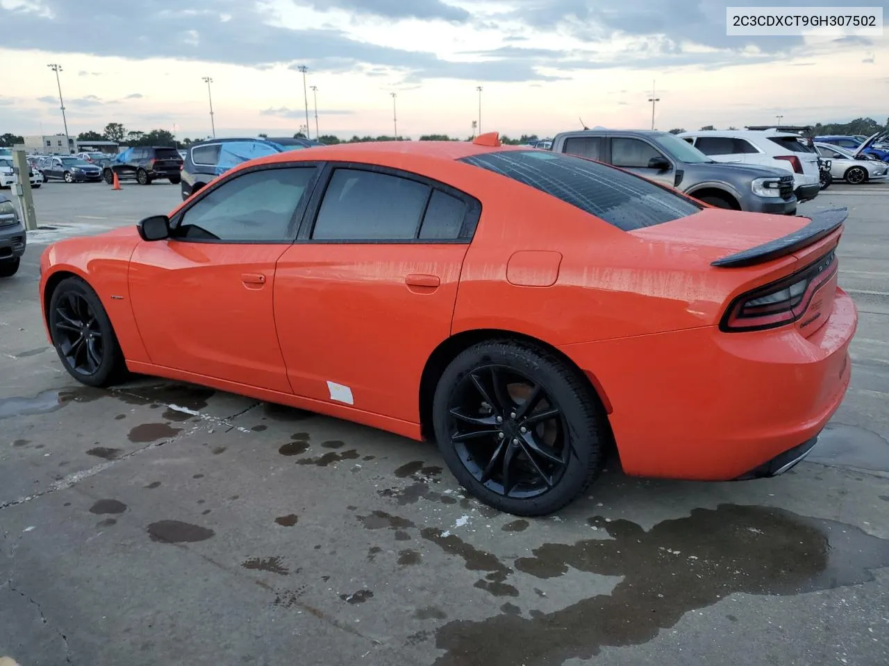 2016 Dodge Charger R/T VIN: 2C3CDXCT9GH307502 Lot: 73943164