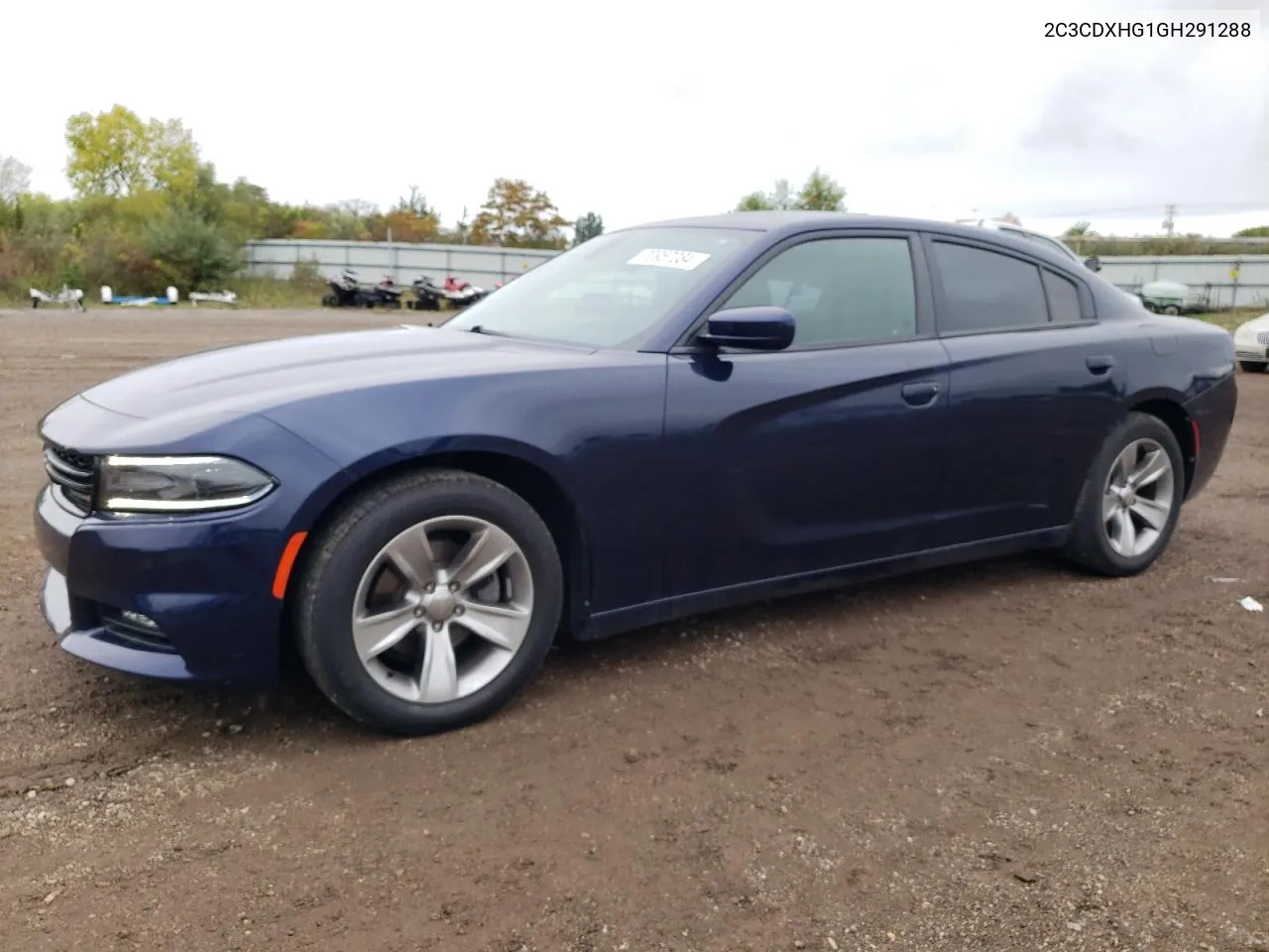 2016 Dodge Charger Sxt VIN: 2C3CDXHG1GH291288 Lot: 73957084