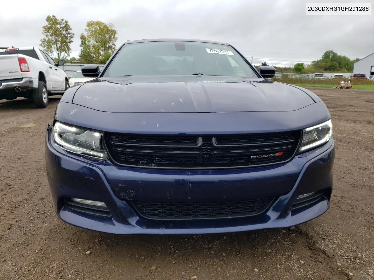 2016 Dodge Charger Sxt VIN: 2C3CDXHG1GH291288 Lot: 73957084