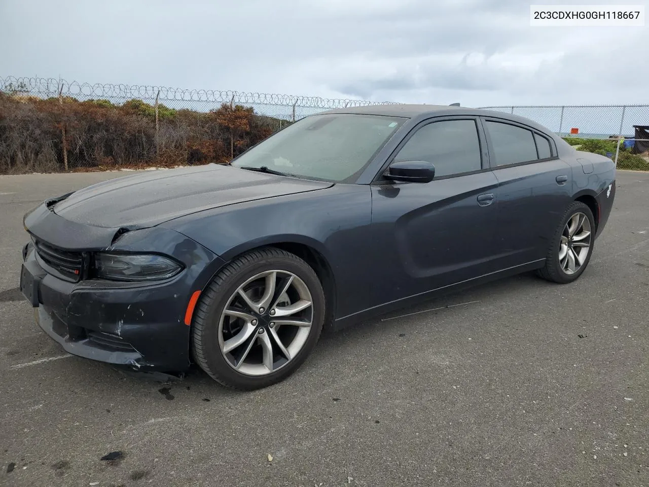 2016 Dodge Charger Sxt VIN: 2C3CDXHG0GH118667 Lot: 74103324