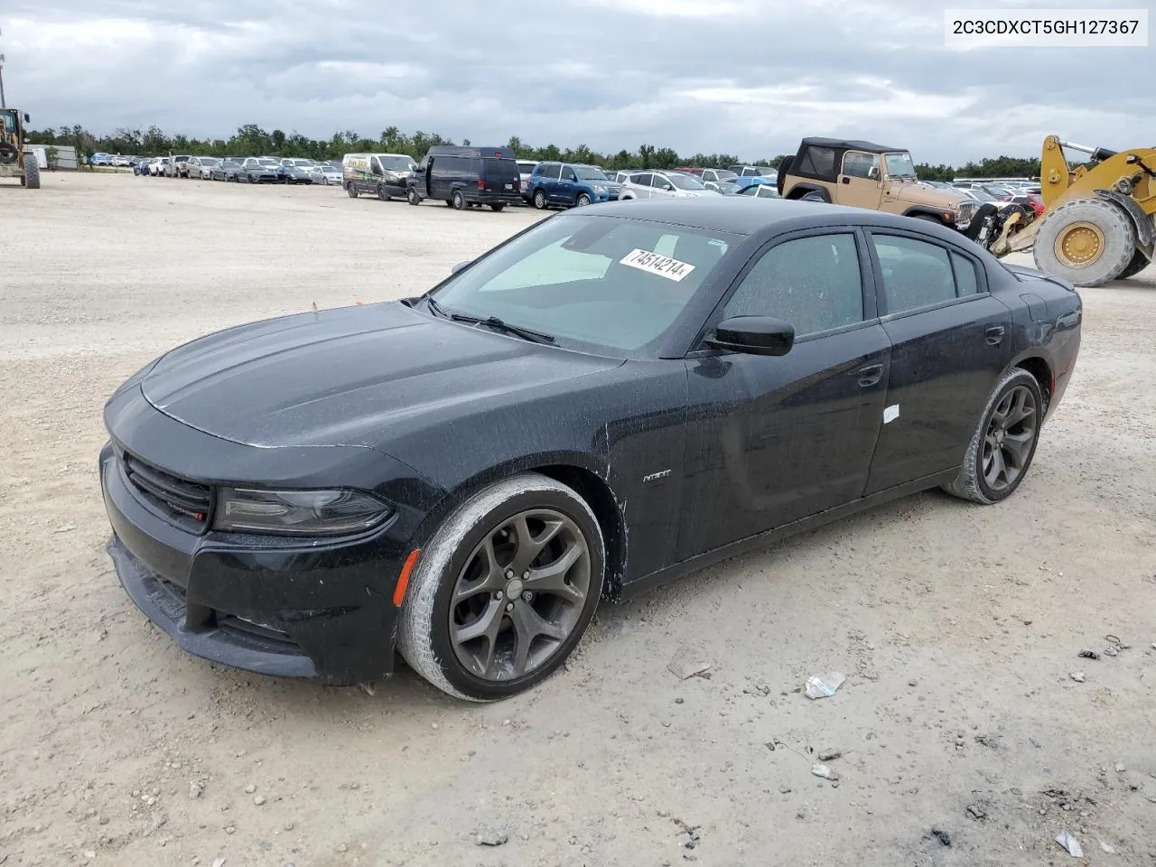 2016 Dodge Charger R/T VIN: 2C3CDXCT5GH127367 Lot: 74514214