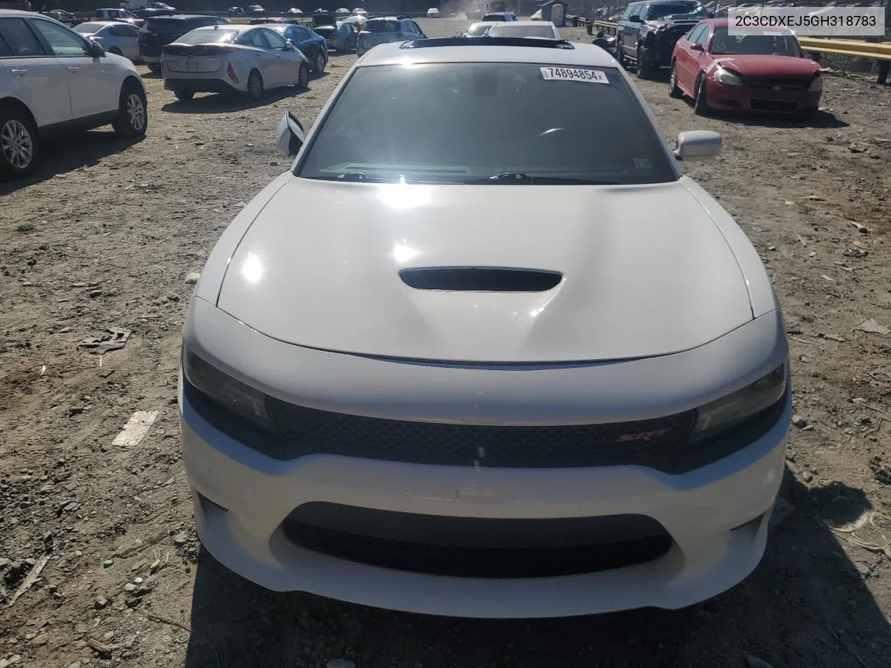 2C3CDXEJ5GH318783 2016 Dodge Charger Srt 392