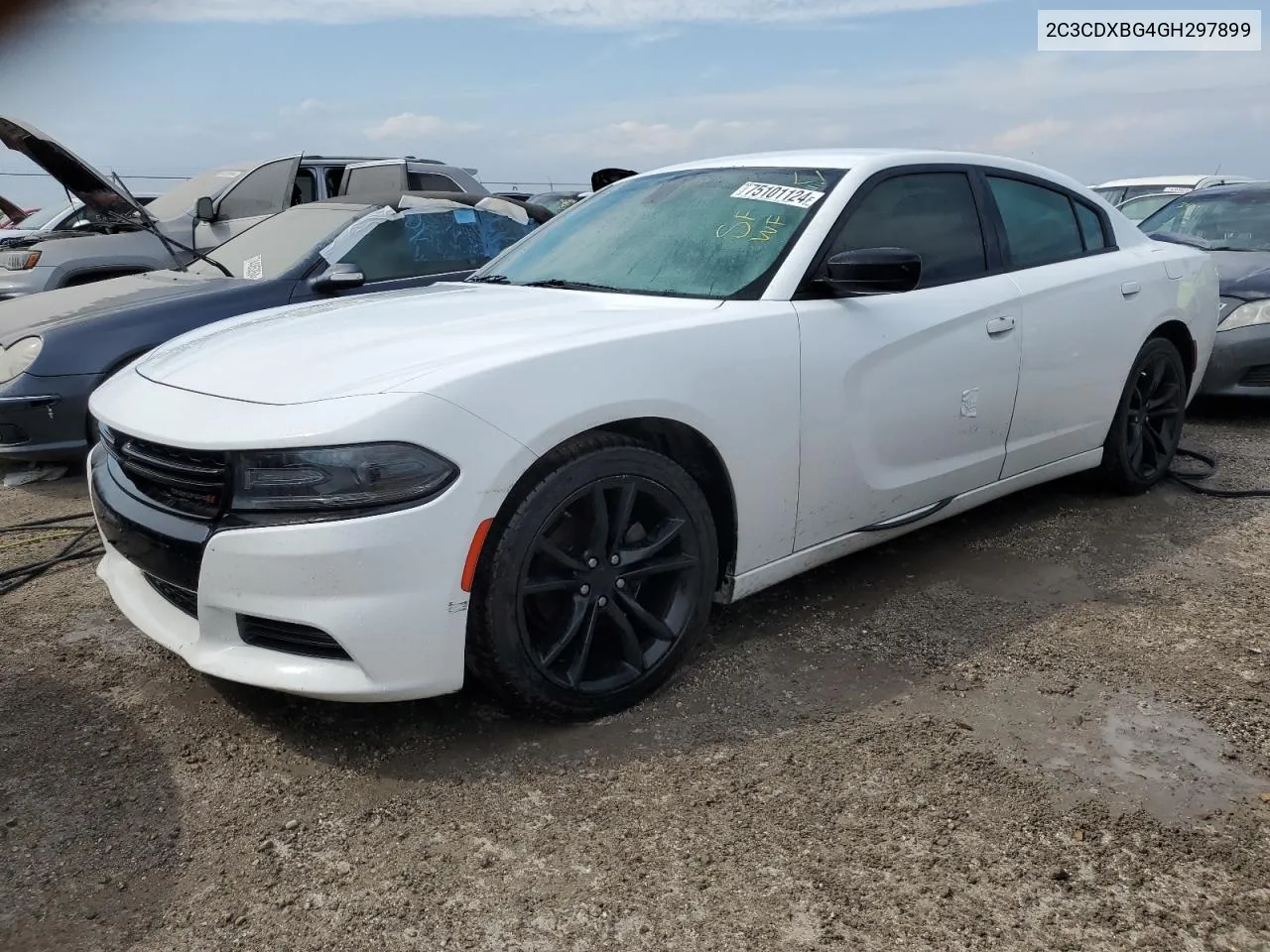 2016 Dodge Charger Se VIN: 2C3CDXBG4GH297899 Lot: 75101124