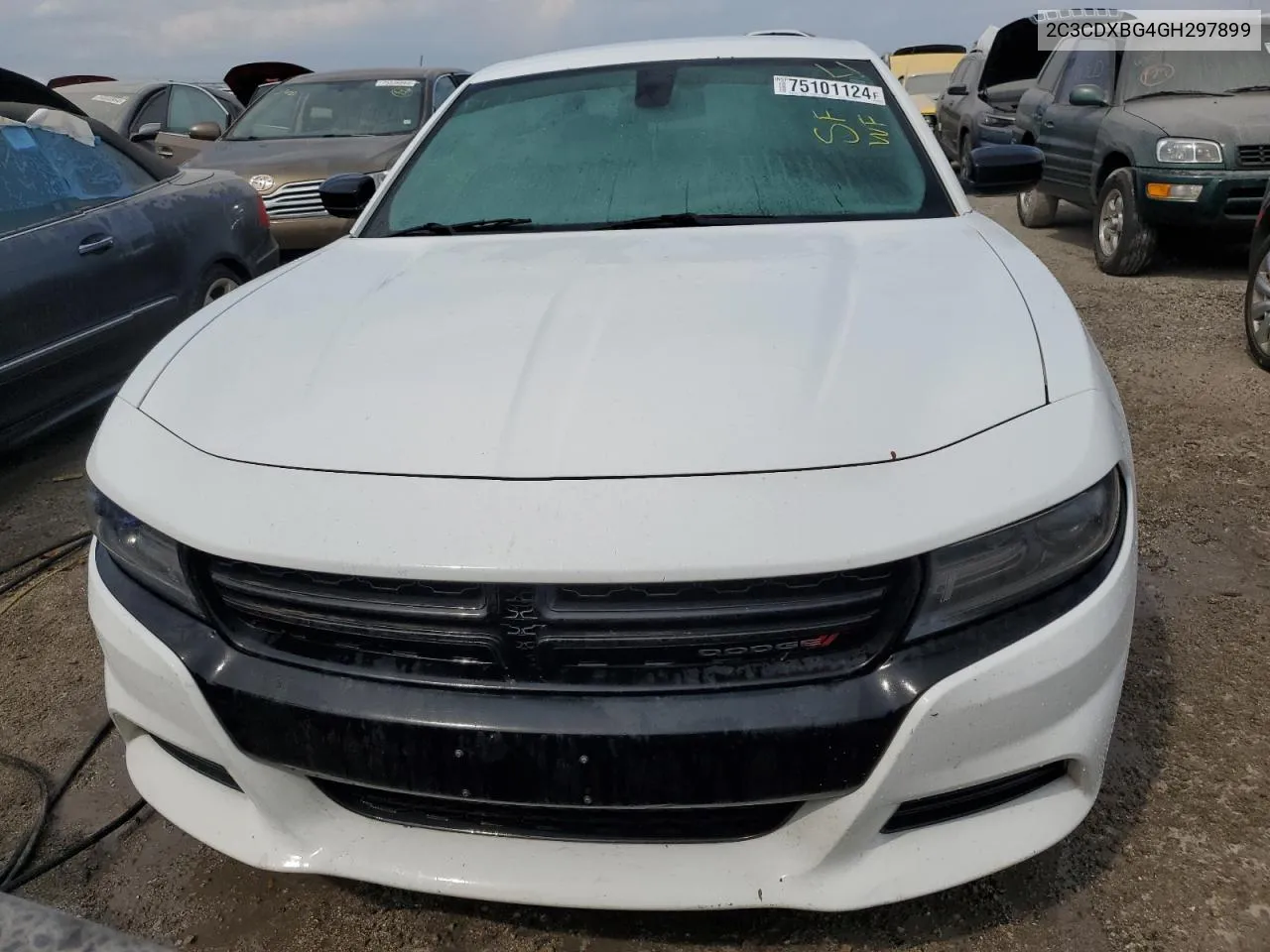 2016 Dodge Charger Se VIN: 2C3CDXBG4GH297899 Lot: 75101124