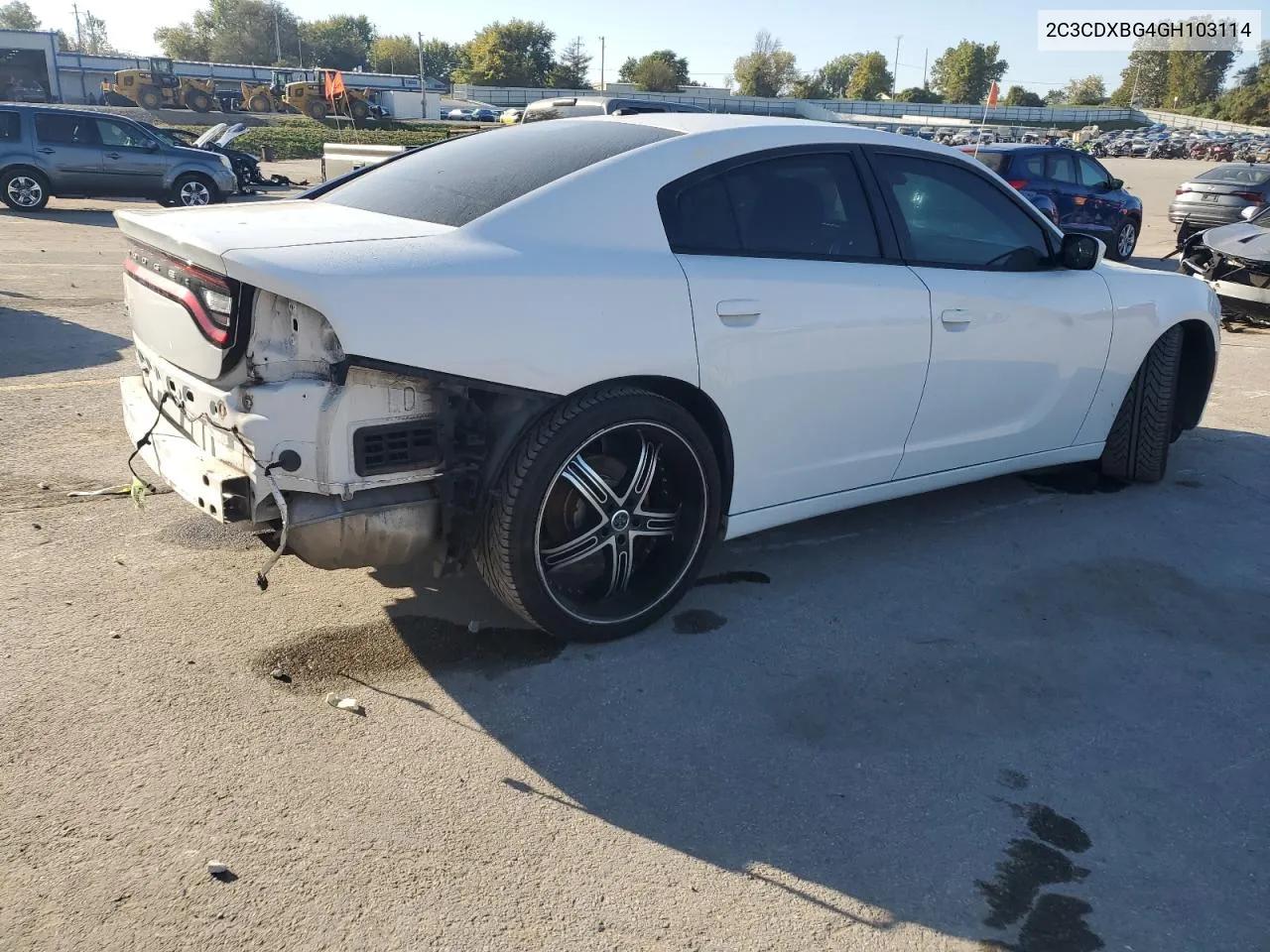 2C3CDXBG4GH103114 2016 Dodge Charger Se