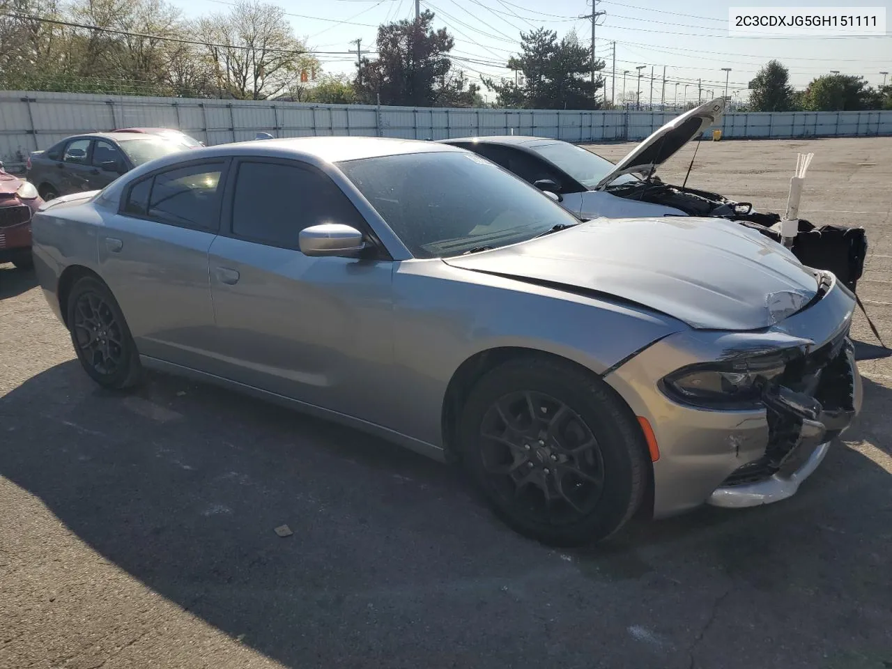 2C3CDXJG5GH151111 2016 Dodge Charger Sxt