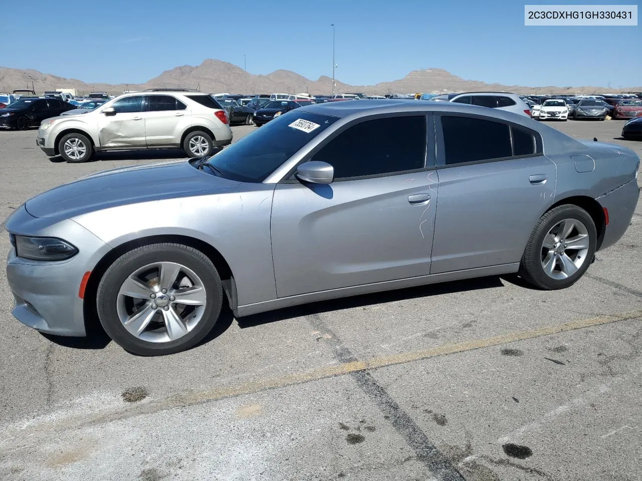 2016 Dodge Charger Sxt VIN: 2C3CDXHG1GH330431 Lot: 75693764