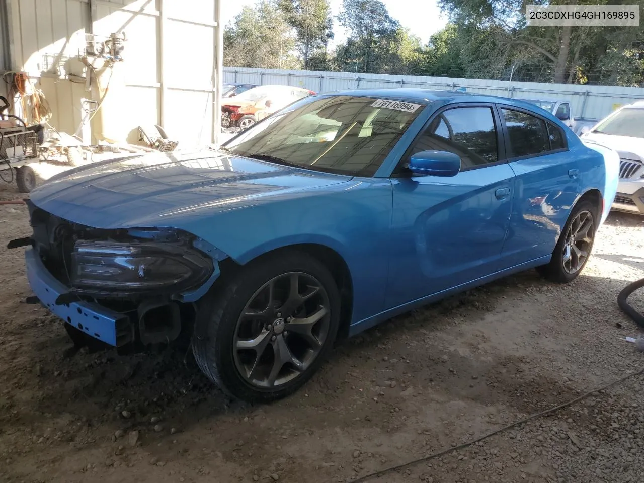 2C3CDXHG4GH169895 2016 Dodge Charger Sxt