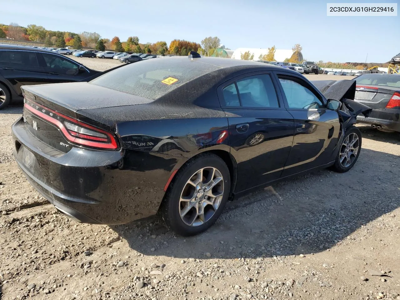 2016 Dodge Charger Sxt VIN: 2C3CDXJG1GH229416 Lot: 76497334