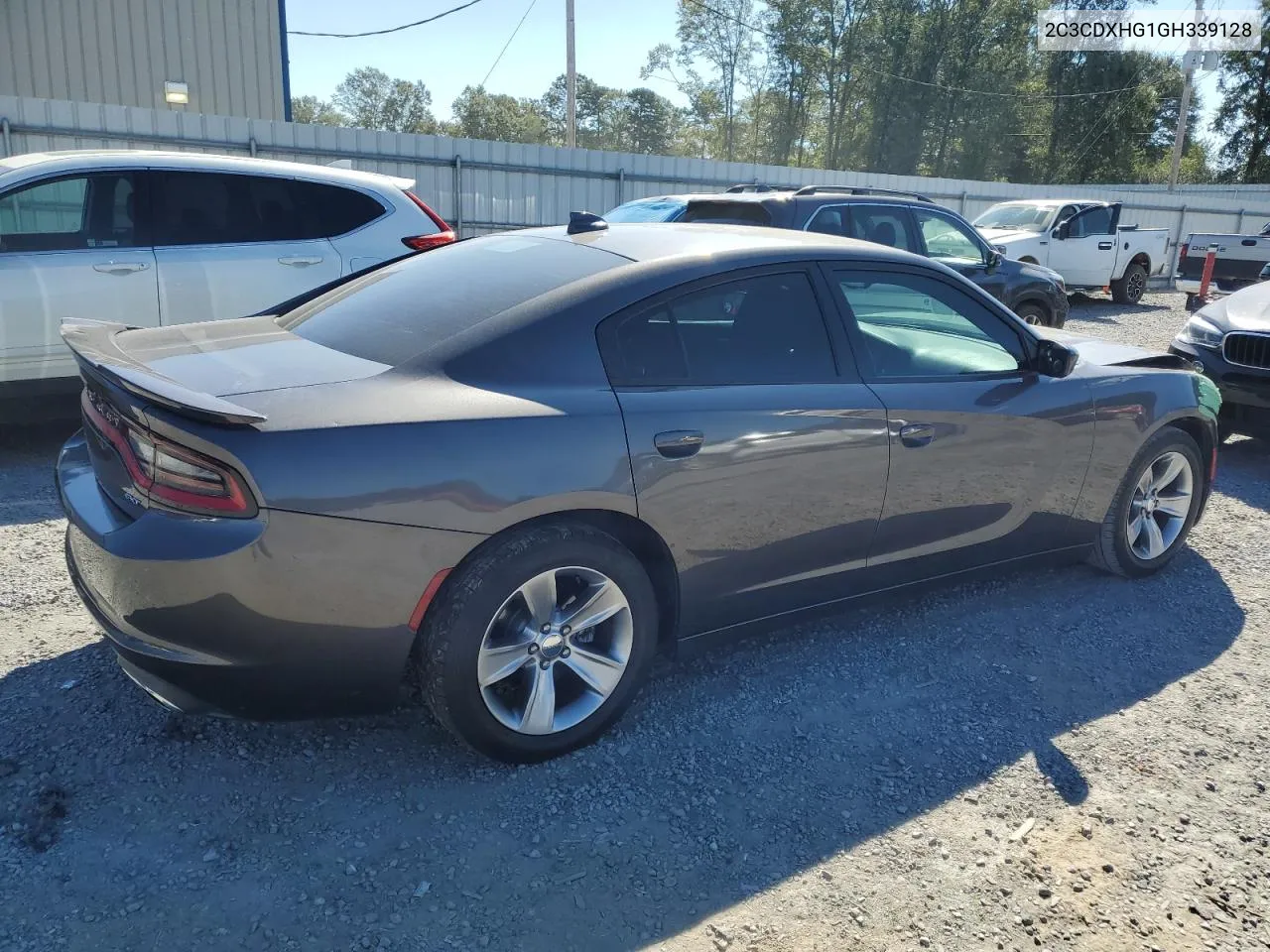 2C3CDXHG1GH339128 2016 Dodge Charger Sxt