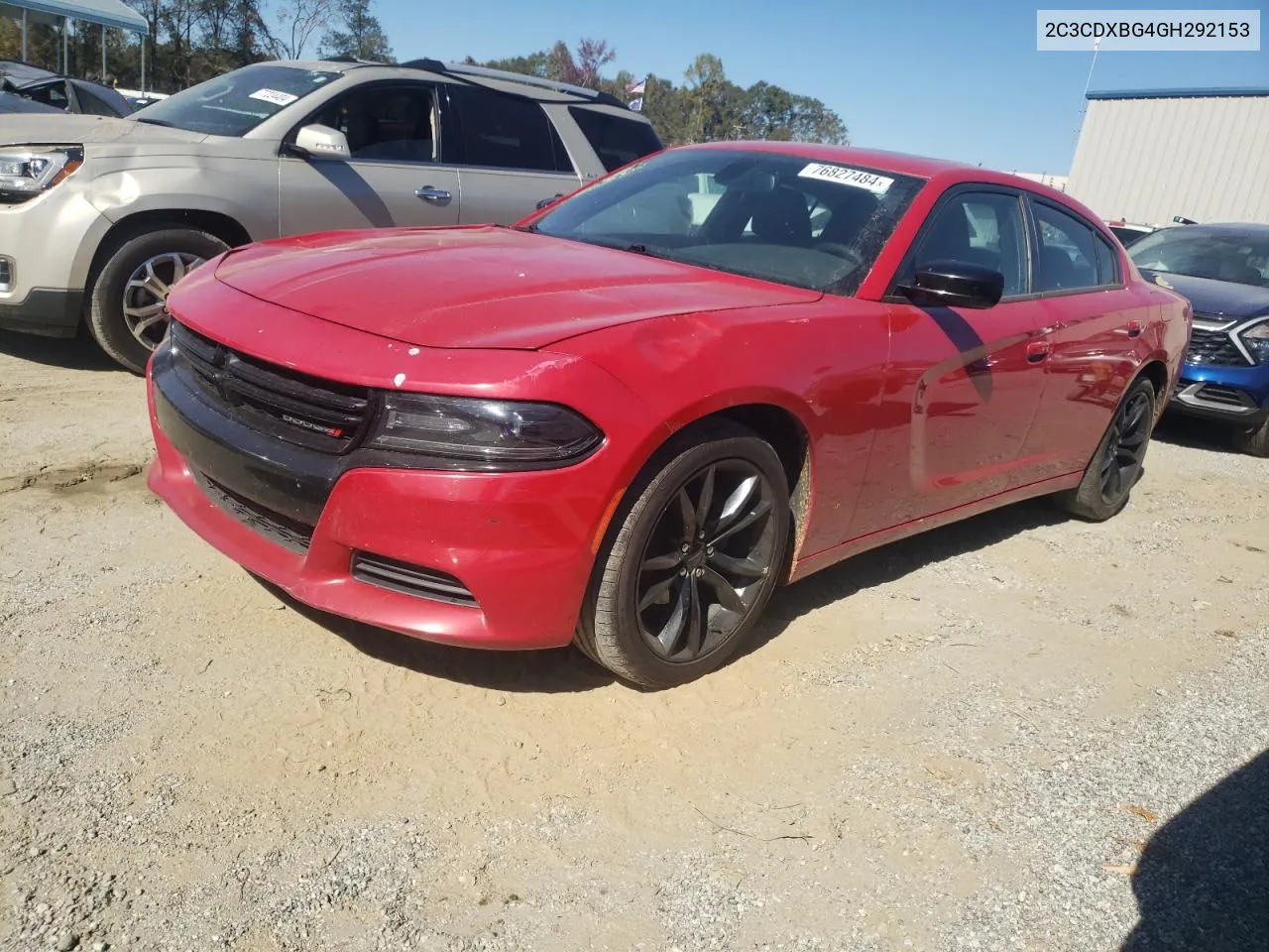 2016 Dodge Charger Se VIN: 2C3CDXBG4GH292153 Lot: 76827484