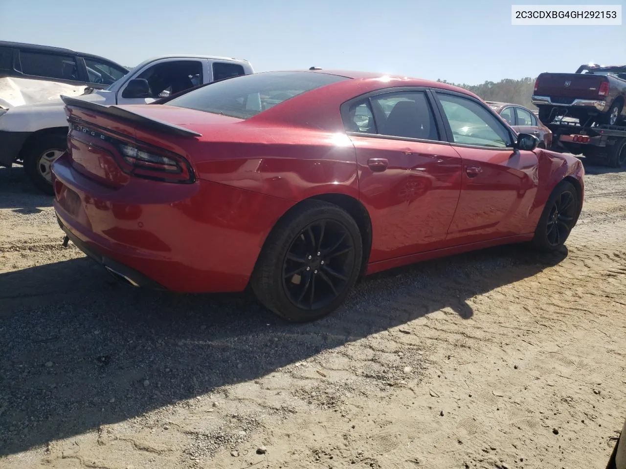 2C3CDXBG4GH292153 2016 Dodge Charger Se