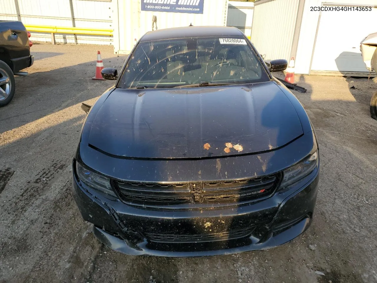 2016 Dodge Charger Sxt VIN: 2C3CDXHG4GH143653 Lot: 76828064