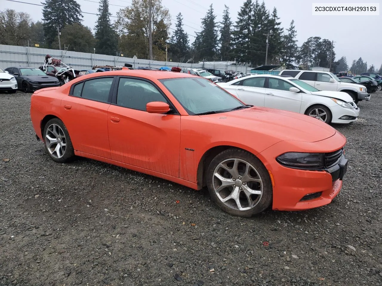 2016 Dodge Charger R/T VIN: 2C3CDXCT4GH293153 Lot: 77217734